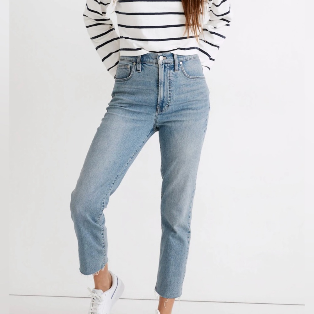 MADEWELL The Perfect Vintage Jeans in Ellicott Wash Size 28 Style #NA918